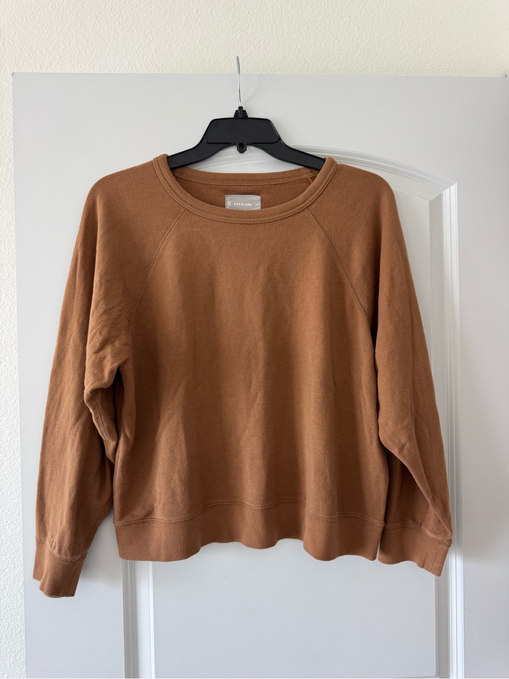 EVERLANE 100% Cotton French Terry Raglan
Sweatshirt XL
